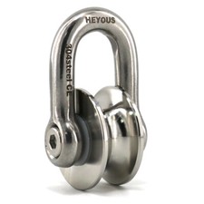 1Pc 304 Stainless Steel Pulley Wheel Pulley Block Rope Pulley Wheel Cable Pulley picture