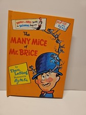 RARE 1973 1st Edition The Many Mice of Mr. Brice Dr Seuss Theo LeSieg ALL INTACT picture