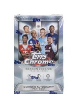 2025-26 TOPPS CHROME UEFA CLUB COMPETITIONS SOCCER HOBBY BOX picture