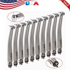 1-10pcs NSK Style Dental High Speed Handpiece Push Button type 4 Hole SANDENT M4 picture