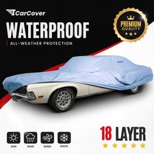 Mercury Cougar 1967-1970 Custom Fit Waterproof Car Cover 18 Layer All Weather picture