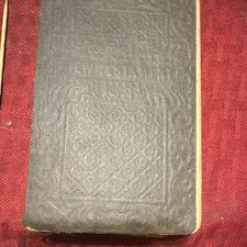 American Bible Society New Testament Leather Bound English 1902 New York picture