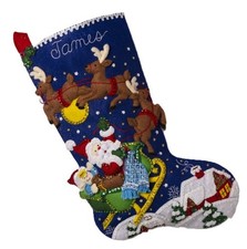 Sleigh Ride with Santa 89536E Bucilla 18