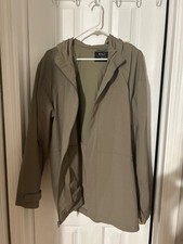 BYLT Elite + Shelter Jacket Men XXL Brown Full Zip Magnetic Snap Stretch Hooded picture