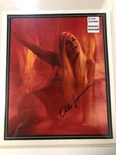 ELKE SOMMER Hand-Signed Autographed 9 x 7.5