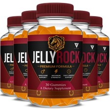 (5 Pack) Jelly Rock Male Gummies, JellyRock Premium  Formula (150 Gummies) picture