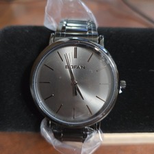 Bofan BF0012 42mm Black Mens Watch,SS Retractable Band,Water Resist,Quartz picture