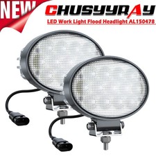 Oval 65W LED Cab/Fender Light Fits Deere 8120,8120T,8220,8220T,8320+ RE2332 picture