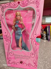 Barbie HAPPY BIRTHDAY GORGEOUS Musical Pink Label N2440 New In Box picture