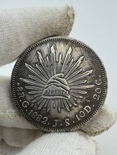 Coin 8 Reales Republica Mexicano 1882 J.S. picture