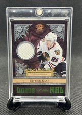 2011-12 PANINI CROWN ROYAL LORDS OF THE NHL GAME USED JERSEY #20 PATRICK KANE picture