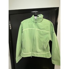 Columbia Titanium Women’s XL Green Softshell Jacket Full Zip Outdoor Y2K picture