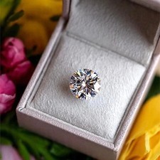 Natural D Color 4 Ct Round Cut Lab Grown CVD/HPHT Loose Diamond VVS1 Certified picture