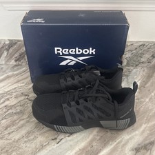 NIB Reebok Fusion Flexweave Black/Gray RB4310 Size 9 W picture