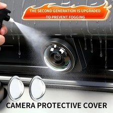 Universal Car Camera Lens Protector 2PCS Rear View Backup Camera Cover 360° Came picture