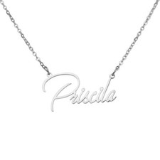 Personalized Name Custom Necklace Stainless Steel Pendant Fashion Jewelry Gift picture