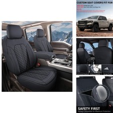 Truckiipa Front Seat Covers for Dodge Ram 1500 2009-2018, Ram 2500/3500 picture