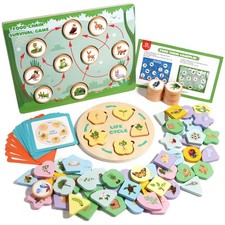 Montessori Wooden Preschool Educational Toys for Toddlers 3-6 picture