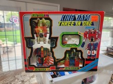 Vtg Kingdam TAKARA Bootleg Transformers G1 3-in-1 KO 80s Diaclone Voltron Figure picture