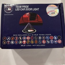 Genuine MLB Team Pride Led Car Door Light 30 Team Logos Included  picture