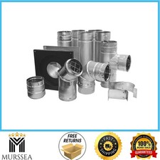 DuraVent PelletVent 3in Horizontal Kit Multi-Fuel Stove Vent Pipe 3PVL-KHA picture