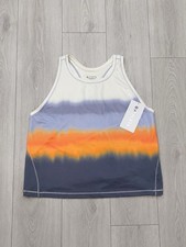 NWT Athleta Women's Shanti Printed Tie-Dye Athletic Crop Tank Top size XL picture