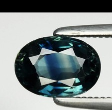 1.05ct 7x5mm VS Oval Natural Blue Green Sapphire - Heated, Australia Gemstone picture