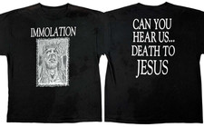 Can You Hear Us Immolation Band T Shirt Unisex Cotton Full Size UU1095 picture