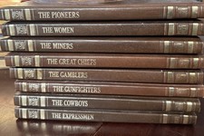 8 Vintage 1976 Time Life Books The Old West 4th Printing picture