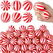 Libima 24 Pcs 2'' Circus Ball Carnival Party Favors Prizes picture