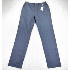 New Marine Layer Breeze Saturday Chino Mens M India Ink Blue Water Repellent picture