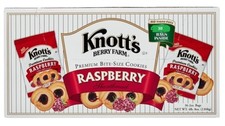 Knott's Berry Farm Premium Shortbread Cookies, Raspberry, 2 oz, 10-count picture