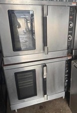 Hobart Commercial Convection Double Stack Gas Oven Used picture