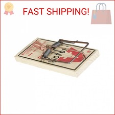 Victor M201 Metal Pedal Sustainably Sourced FSC Wood Snap Rat Trap picture
