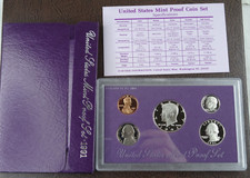 1991-S US Mint Proof Set 5 Coin Set OGP COA Original Government Packaging picture