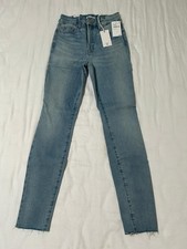Good American Womens Good Waist Skinny High Rise Flat Tummy Tech Choose Your Sz picture