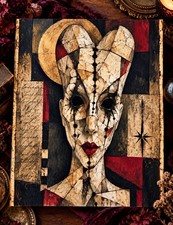 Our Lady of Eight Shadows 8x10 Giclée Gothic Dark Art Fine Art Print picture