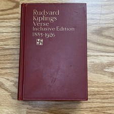 Rudyard Kipling Verse Inclusive Edition 1885-1926 Hardcover Doubleday 1931 picture