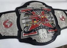 New TNA X division World Heavyweights Wrestling Championship Belt Adult Size 4mm picture