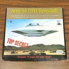 Vintage Testors Area S4 UFO Revealed 1:48 Model Kit #576 Bob Lazar Area 51 UFO picture