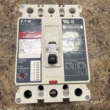 Eaton HMCP050K2C Motor Circuit Protector, 3-Pole, 50 Amp, 600V, Line/Load lugs picture
