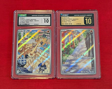 Pokemon TCG CGC Graded Japanese Holo Timburr/Sudowoodo Lot (2) 2024 109/101 picture