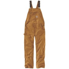 Carhartt 102776 Mens Loose Fit Firm Duck Bib Overall R01 Work Pants Pants New picture