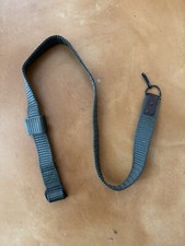 Great Condition SOFT W/ Keeper Romanian Cugir Military Surplus web sling Green picture