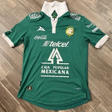 Pirma Club Leon Liga MX Special Edition Green White Soccer Jersey Size M picture