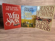 Wild Swan Swans Chance A Season of Swans Hardcover w/DJ Lot Celeste DeBlasis picture