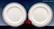 Pair of Georgian Creamware Plate circa 18th cent picture