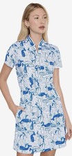NWT Lilly Pulitzer XXS Thar She Blows Love Active Polo Dress  UPF50 picture