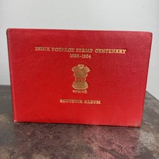 INDIA 1854-1954 India Postage Stamp Centenary Souvenir Album picture