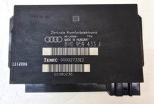 Audi A4 S4 Convertible 2003-2009 Comfort Control Module 8H0959433J OEM picture